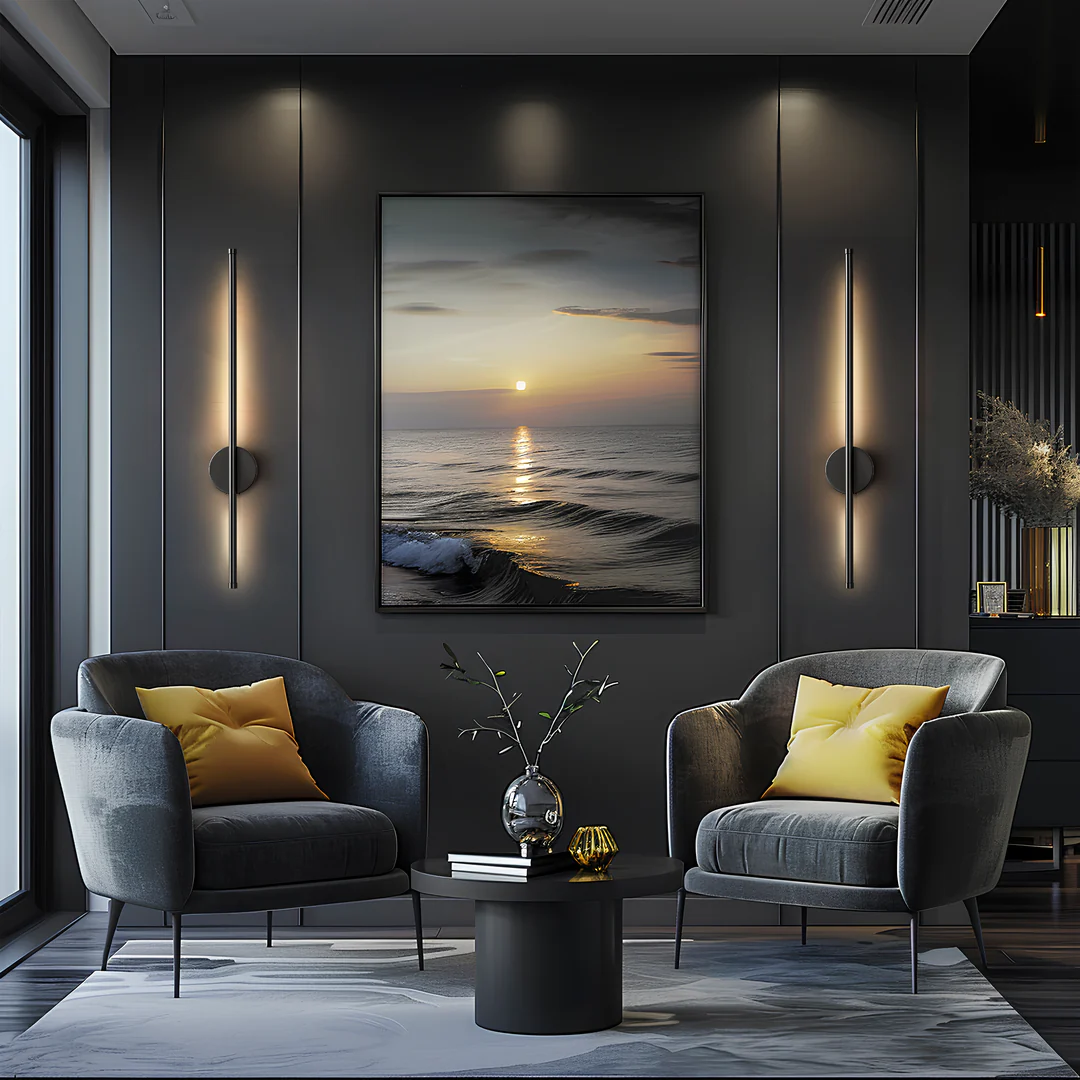 Pridola Wall Sconce in Living Room